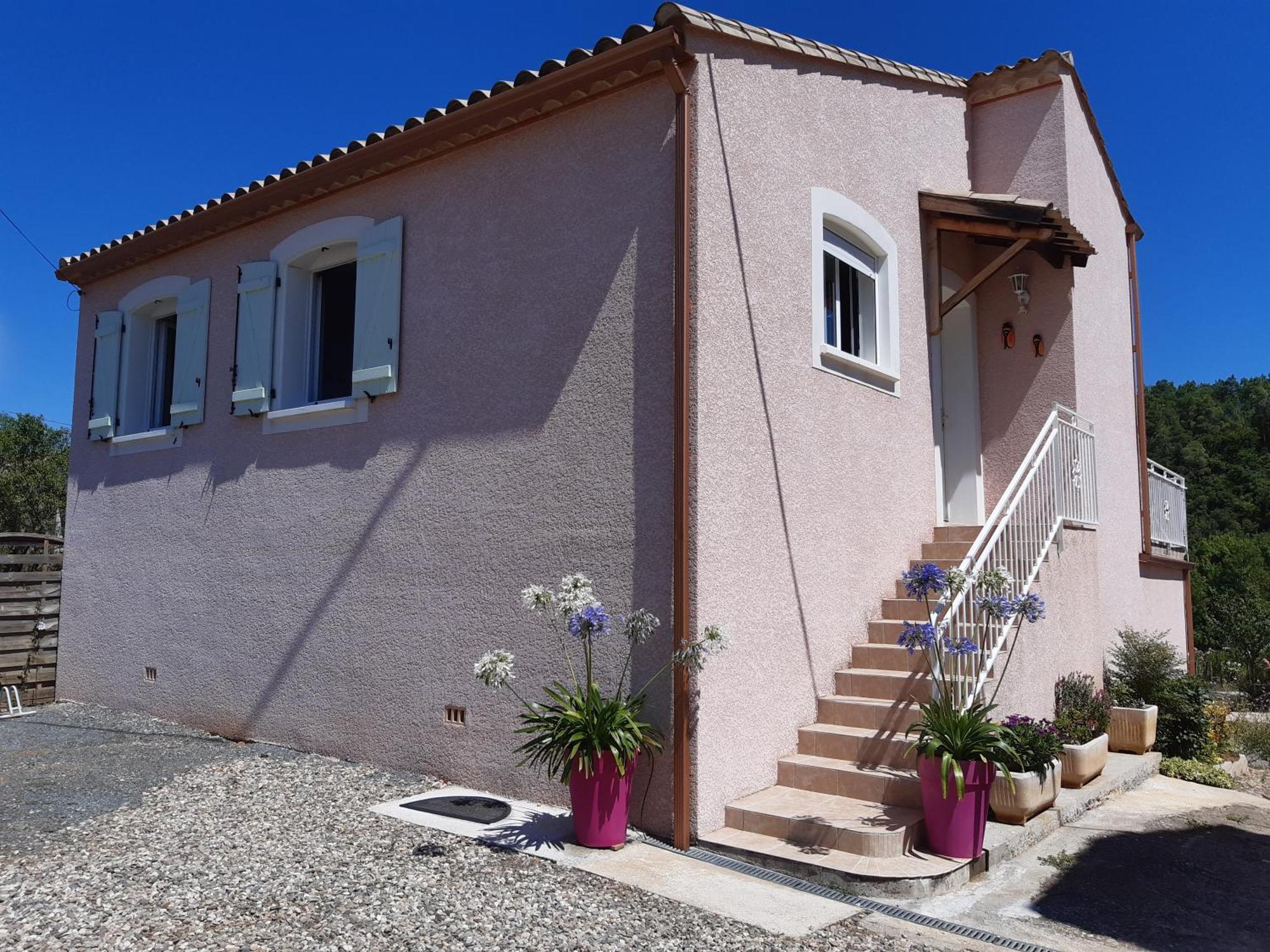 Prades-sur-Vernazobre Lenga Docヴィラ エクステリア 写真